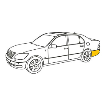 Бампер задній